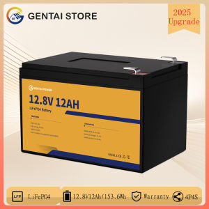 Gentai 12V 30AH/12AH LiFePO4 Battery Rechargeable Lithium Ion Phosphate Deep Cycle Solar Battery With Smart BMS