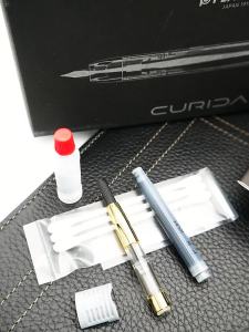 Original Platinum CURIDAS Capless Fountain Pen Fun Mechanical Ink Pen Fountain Pen Luxury High Quality PKN-7000 2021 Best Gift