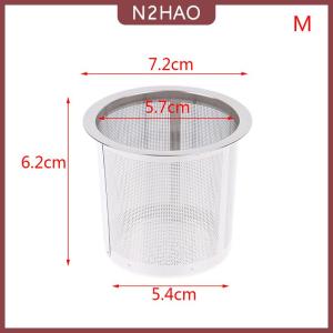 N2HAO Lưới trà Infuser Lọc Lá lọc rò rỉ sàng kim loại cup thép không gỉ