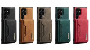 DG.Ming For IPhone 17 16 15 12 13 14 Pro Max 16e Wallet Case Detachable Leather Magnetic Sleeve Cover Case for IPhone XS Max XR
