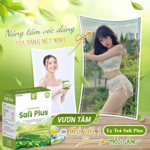 Trà Thảo Mộc Giảm Cân Sali Plus hỗ trợ giảm cânKiểm Soát Cân NặngSáng DaHạn Chế Sự Thèm Ănhộp 30 gói.