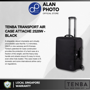 Tenba Transport Air Case Attache 2520w - Black [634-225] Camera Bag