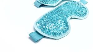 Gel Eye Mask Reusable Beads for Hot & Cold Therapy Soothing Relaxing Beauty Gel Eye Mask Sleeping Ice Goggles Sleeping Mask
