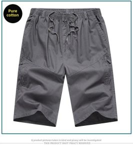 FUGUINIAO Summer Mens Urban Cargo Shorts Cotton Outdoor Camo Short Pants Climbing Camping Pants