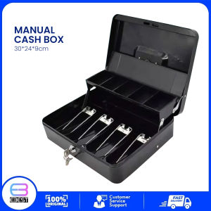 POS Cash Drawer with Lock Manual and Automatic Cashier Box 5 or 4 Bills 5 Coins Cash Organizer