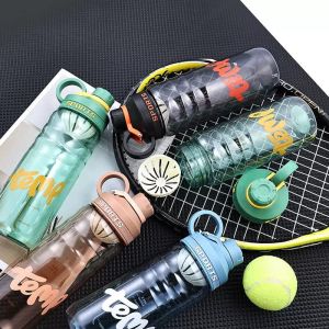 BOTOL AIR MINUM SPORT TEMPAT AIR OLAHRAGA TEMP ADA SARINGAN ANTI BOCOR DAN BPA FREE 680ML XBD 6092
