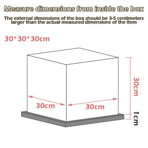Transparent Acrylic Display For 42173 Koenigsegg Jesko Absolut Grey Hypercar Popmart Figurine Labubu Zimomo for Shoes Sneakers Jewelry Collectibles 手办展示盒收纳