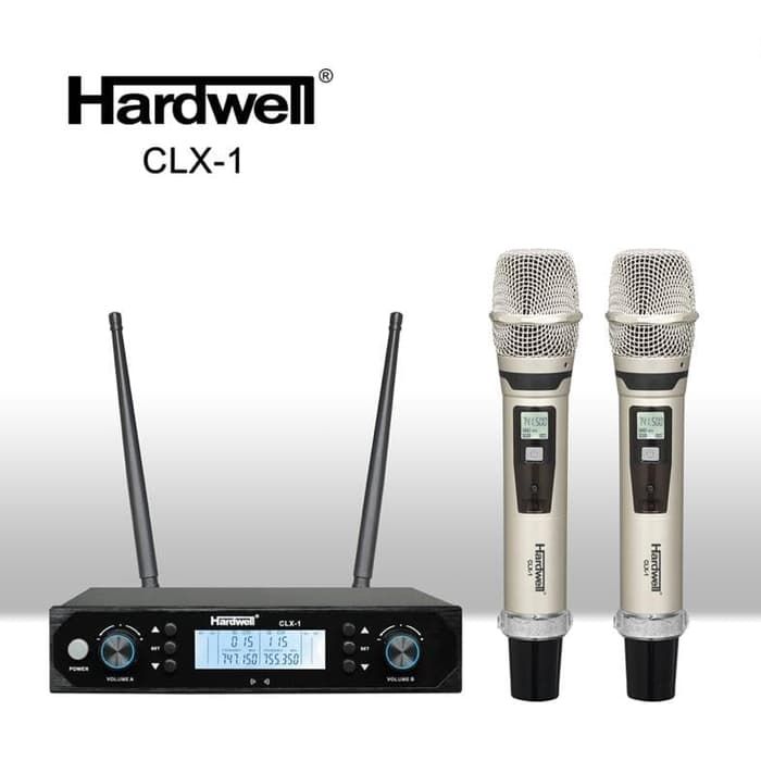 Mic Wireless Hardwell CLX 1 clx1 Clx 1 UHF Handheld TERBAIK