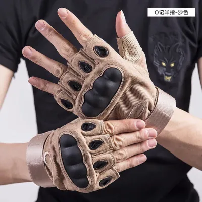 【COD & Ready Stock】High Quality Half Finger Motorcycle Gloves for Tactical Combat Men Tactical gloves/Motorcycle gloves