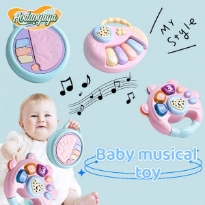 AODUOYAYA Baby Interactive Music Rattle Set 0-3 old Clap Hand Drum Early Learning Training Sensory Toy Gift