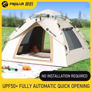 Fully Automatic Quick Opening Tent 2-3 Person Outdoor With Windows Tent Self Driving Camping Tent Rain Proof Sun