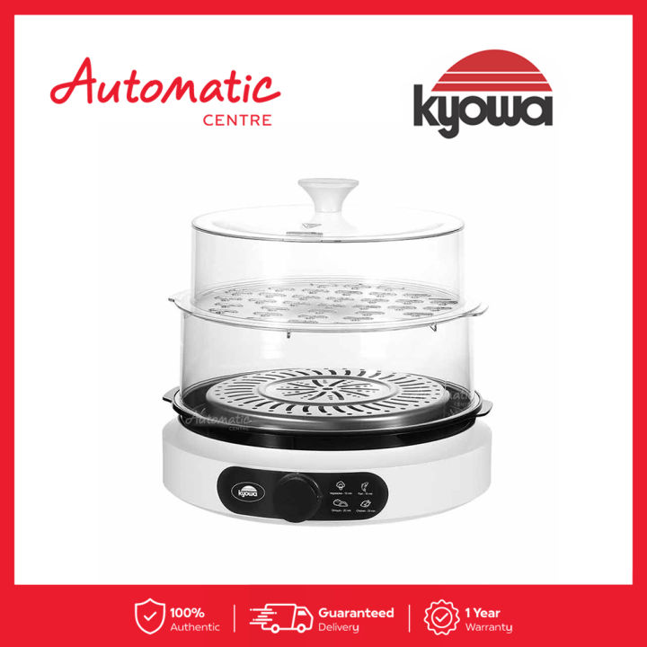 Kyowa KW 1910 9.8 Liters 2Tier Electric Food Steamer with 30Minute