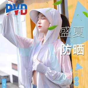 PVD Sun Protection Clothing Jackets UPF50+ Breathable Outdoor Sunscreen Clothing Hooded Couple Jackets