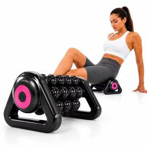 DUY26 Portable Electric Massage Roller Compact Lightweight 5-Speed Rechargeable Massager USB Charging Low Working Noise Massage Accessory Fitness Sports