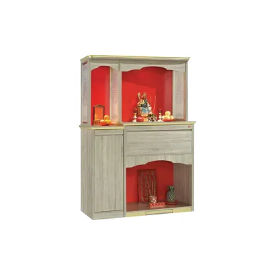 Living Mall Oriental Altar Table with Top Altar Cabinet Fire Resistant Altar Cabinet 8 Models