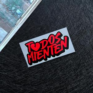 หมวกกันน็อคสติกเกอร์กันน้ำสะท้อนแสงรถจักรยานยนต์ TODOS MIENTEN สำหรับตกแต่งสติกเกอร์กันน้ำสติกเกอร์สำหรับแปะร่างกายถังน้ำมันสำหรับฮอนดาพีซีเอ็กซ์คลิก125i 150i ยามาฮ่า Nmax 125 Xmax 300