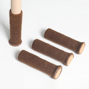 【💪Ultra-Quiet Anti-Skid💪】4Pcs Furniture Leg Sock Floor Protector Chair Socks Quiet High Elastic Knitted Chair Foot Cover Non-Slip Furniture Floor Protector Pad Moving Noise Reduction Cover