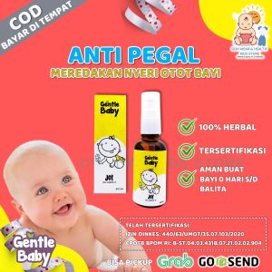 Minyak Telon Oles Gentle Baby Joy Solusi Anti Pegal Nyeri Otot Kelelahan Akibat Aktifitas Tinggi Pada Bayi Balita Bahan Alami Essensial Oil Organik BPOM