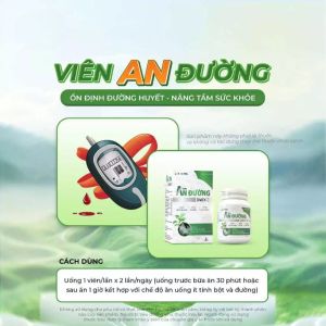 Viên An Đường DMEX 30 Viên – Giúp Ổn Định Đường Huyết Giảm Mỡ Máu Cholesterol Tăng Cường Sức Khỏe