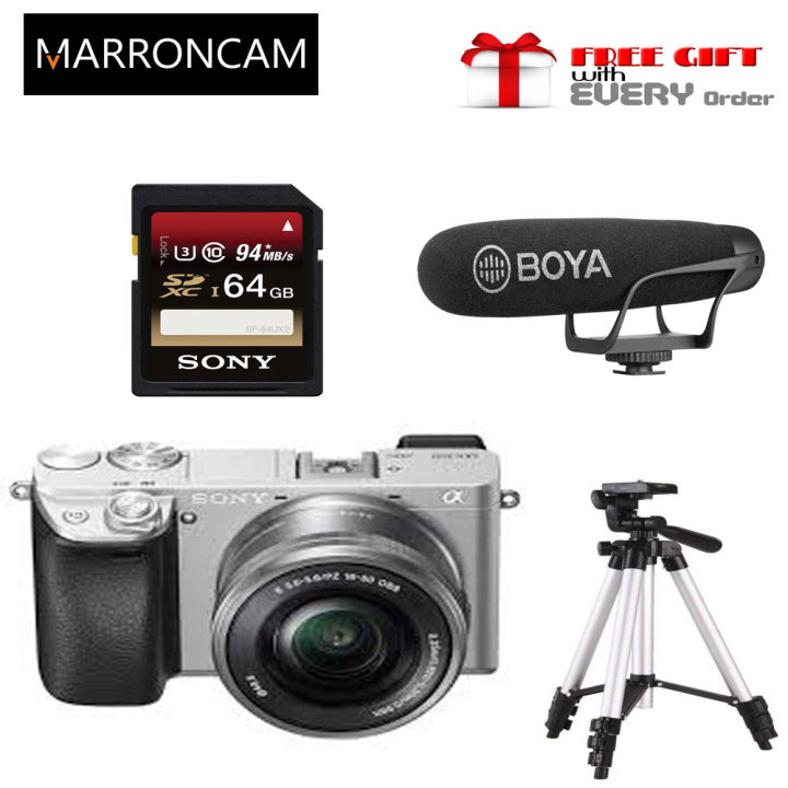 Sony Alpha a6400 Mirrorless Digital Camera with 16-50mm Lens 24Mp