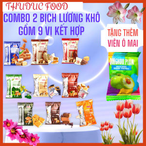 Combo 2 bịch lương khô SBT gồm 9 vi kết hợp (285g/1 bịch)