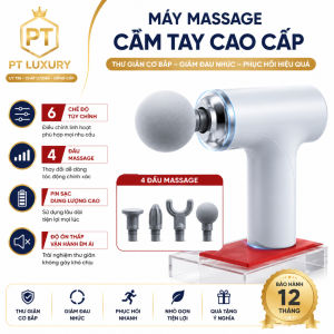 Súng Massage Cầm Tay Mini FEINITE giúp thư giãn toàn thân nhỏ gọn tiện lợi