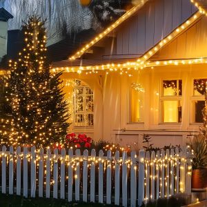 3Pcs Lampu Raya Solar Copper Wire Light IP65 Waterproof 8 Modes Hari Raya Decoration Hiasan Taman Rumput Pot