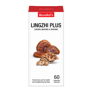 KORDELS LINGZHI PLUS (LINGZHI MAITAKE SHITAKE) 60S EXP : 10/2026