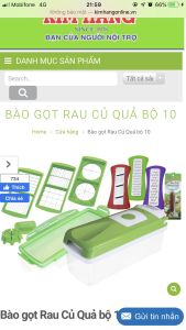 [HCM]Bộ 10 món bào gọt rau củ quả KIM HẰNG chính hãng