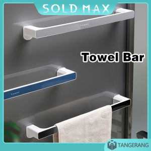 46.3cm Gantungan Panjang Rak Gantungan Handuk Kamar Mandi Tempel Dinding Towel Bar