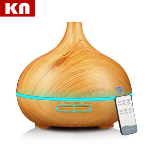 550ML humidifier with essential oil air purifier for room ultrasonic aromatherapy diffuser wood grain air humidifier