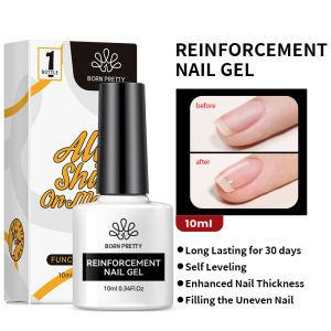 BORN PRETTY Peelable Base Gel 7ML Base Coat Áo Khoác Siêu Đỉnh Áo Khoác Mờ