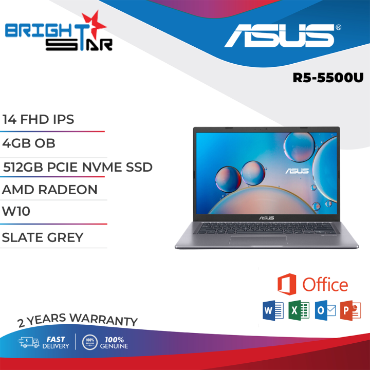 ASUS Laptop New M415 AEB185TS 14 Inch FHD IPS Ryzen 5500U