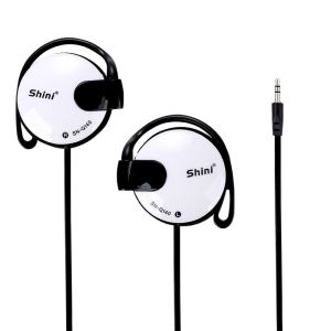 HCHC MALL Multiple Color Wired Earpiece Stereo 3.5mm Headphone Ear Hook Earphone Headset