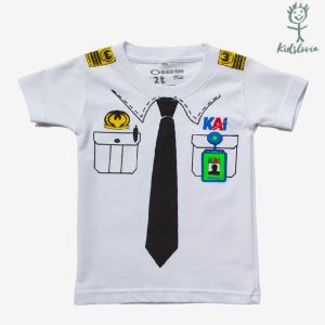 Kaos Anak Motif Profesi untuk Anak Usia 1-6 Tahun dan Balita Bahan Katun