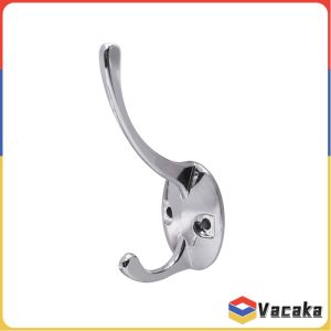 Vacaka Wall-mounted Alloy Coat Hook Rust-proof For Hanging Clothes/Towels/Bags Easy To Install 1Pcs