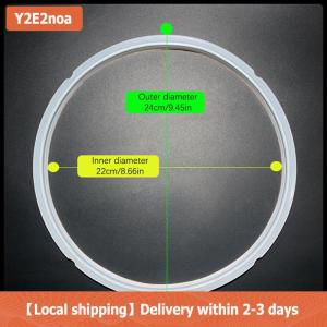 【Local shipping】 18 20 22 24cm Silicone cao su Gasket nồi nắp niêm phong Vòng Nồi áp suất điện thay thế cho 2-6l nồi miếng đệm
