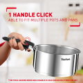 Tefal Ingenio Emotion Saucepan 20cm (Stackable Non-stick Cookware, Titanium Non-stick coating 2x, Thermo-signal). 