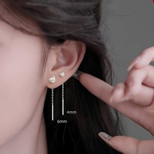Ear Needles Vintage Face Contouring Earrings Elegance Popularity Ruyi Knot Noble Atmosphere Magnificent