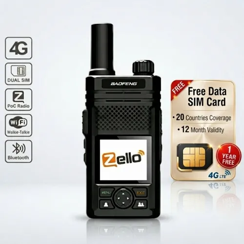BAOFENG BQ-K36 ZELLO POC 4G LTE Network Walkie Talkie