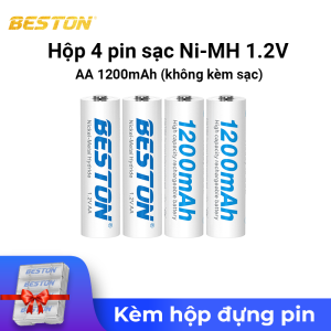 Sạc pin tiểu AA AAA Beston C9007 mẫu mới giá rẻ sạc nhanh dùng cho pin 2A 3A Ni-MH 1.2V tiết kiệm an toàn