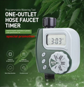 💖READY STOCK💖Automatic Garden Water Timer Watering System Irrigation Controller Hose Faucet Timer Spray Gun
