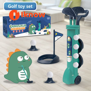 ชุดไม้กอล์ฟสำหรับเด็ก 1-5 ปี ชาย/หญิง รูปร่าง รูสมุด กับกอล์ฟ 1 คัน 3 ลูก มีชื่อ "I Know