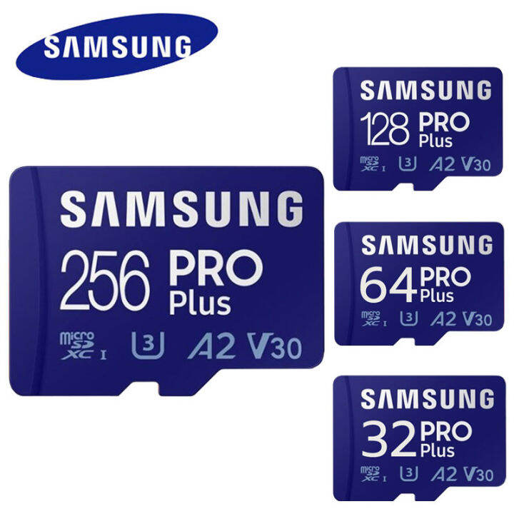 เมมโมรการด SAMSUNG Micro SDXC 32 GB 64 GB 128 GB 256 GB Class 10 PRO