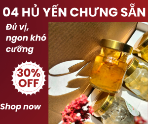 04 Hủ Yến Chưng Sẵn Đủ Vị Ngon Khó Cưỡng