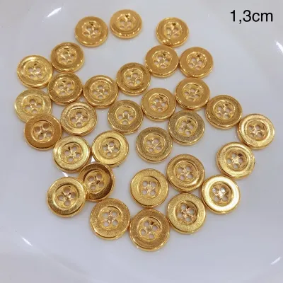 50 nút ( cúc) sơ mi màu Gold