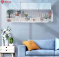 ART-032 Talang AC Reflektor AC Penutup Angin AC Talang penahan Angin AC Penghalang AC / hembusan Angin air Screen Cover Motif Gambar Lucu Windshield. 