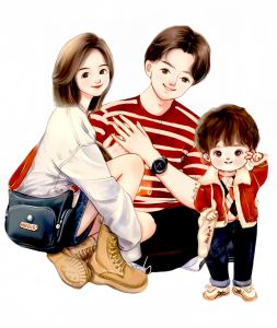 áo thun gia đình 3 người (bố me bé) nhiều mẫu cute chất cotton mềm mịn đủ size từ 6-90kg