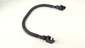 Stroller Armrest For Bugaboo Butterfly 2022~2026 V1/V2 Buggy Bumper Bar With Leather Cover Adjustable Baby Pushchair Accessories
