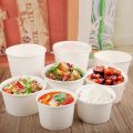 50pcs. PAPER BOWL  (with Lid /cover) 1000cc 850cc 750cc 520cc 390cc 320cc 260cc 220cc. 